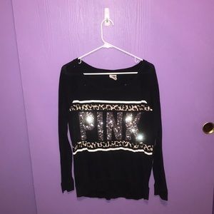 PINK long-sleeve shirt